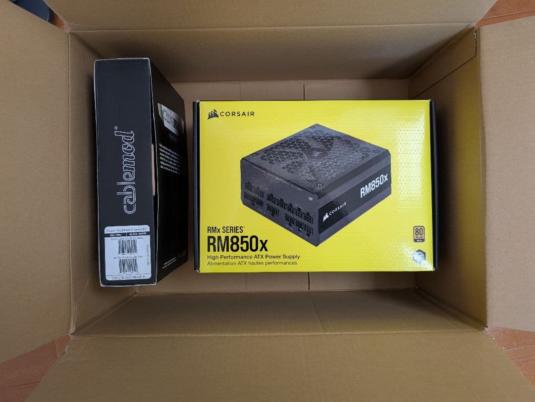 CORSAIR RM850x 850W　CableMod C-Seriesセット