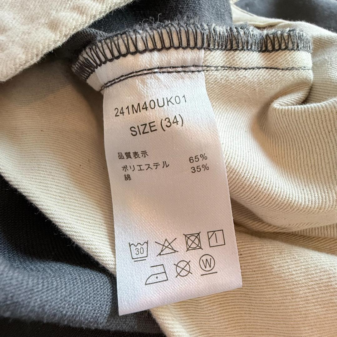 SCHOTT×DICKIES トラウザーズ CHARCOAL 34