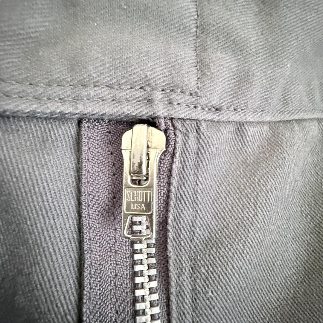 SCHOTT×DICKIES トラウザーズ CHARCOAL 34