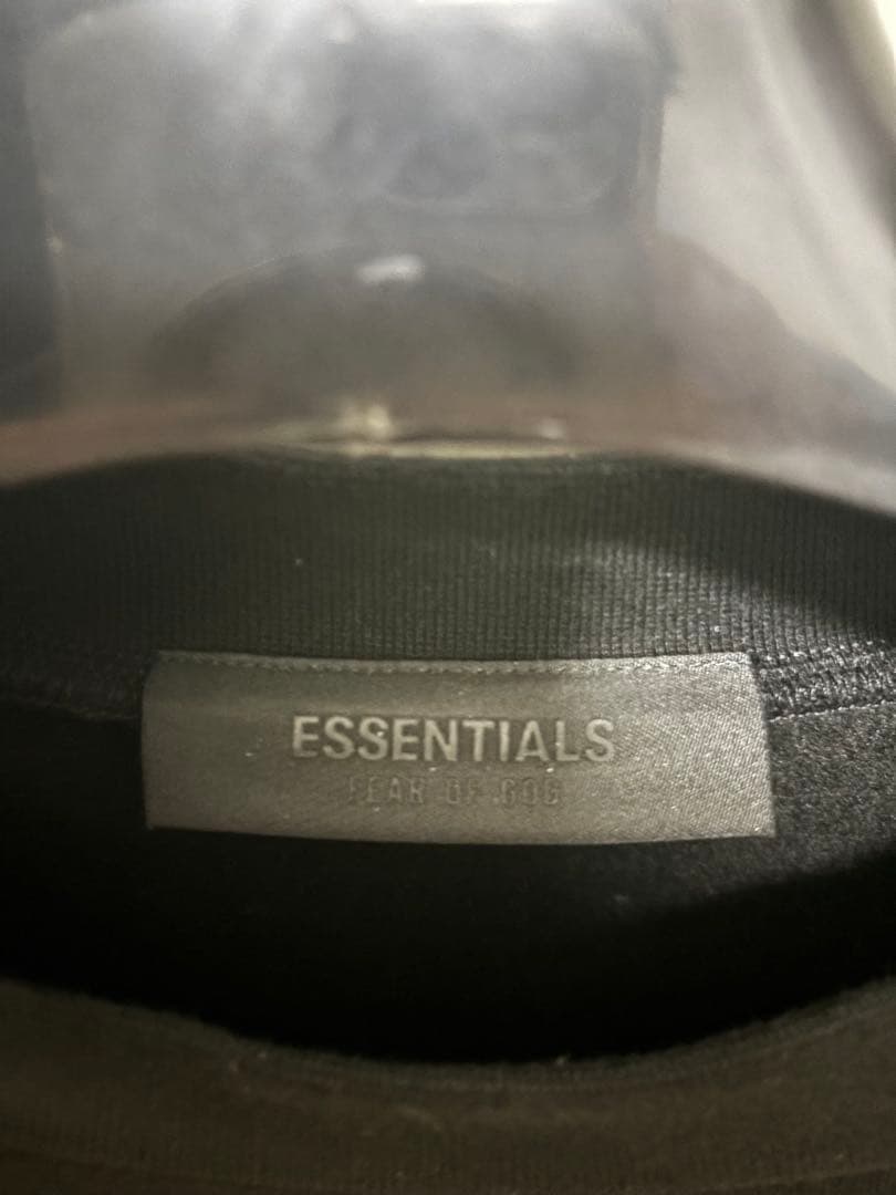 ESSENTIALS FEAR OF GOD ブラック スウェット S