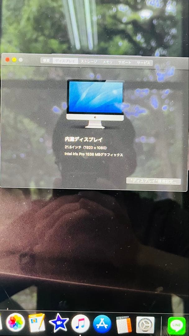 IMac21.5インチ Late2013メモリ8G HDD 1TB