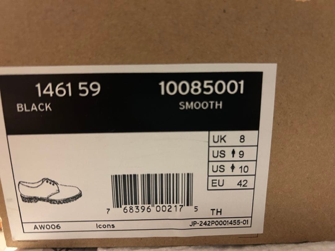 Dr.Martens 1461 3 ホール シューズ UK8