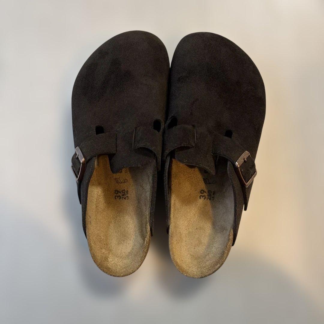 ビルケンシュトック　39 スエード　モカ