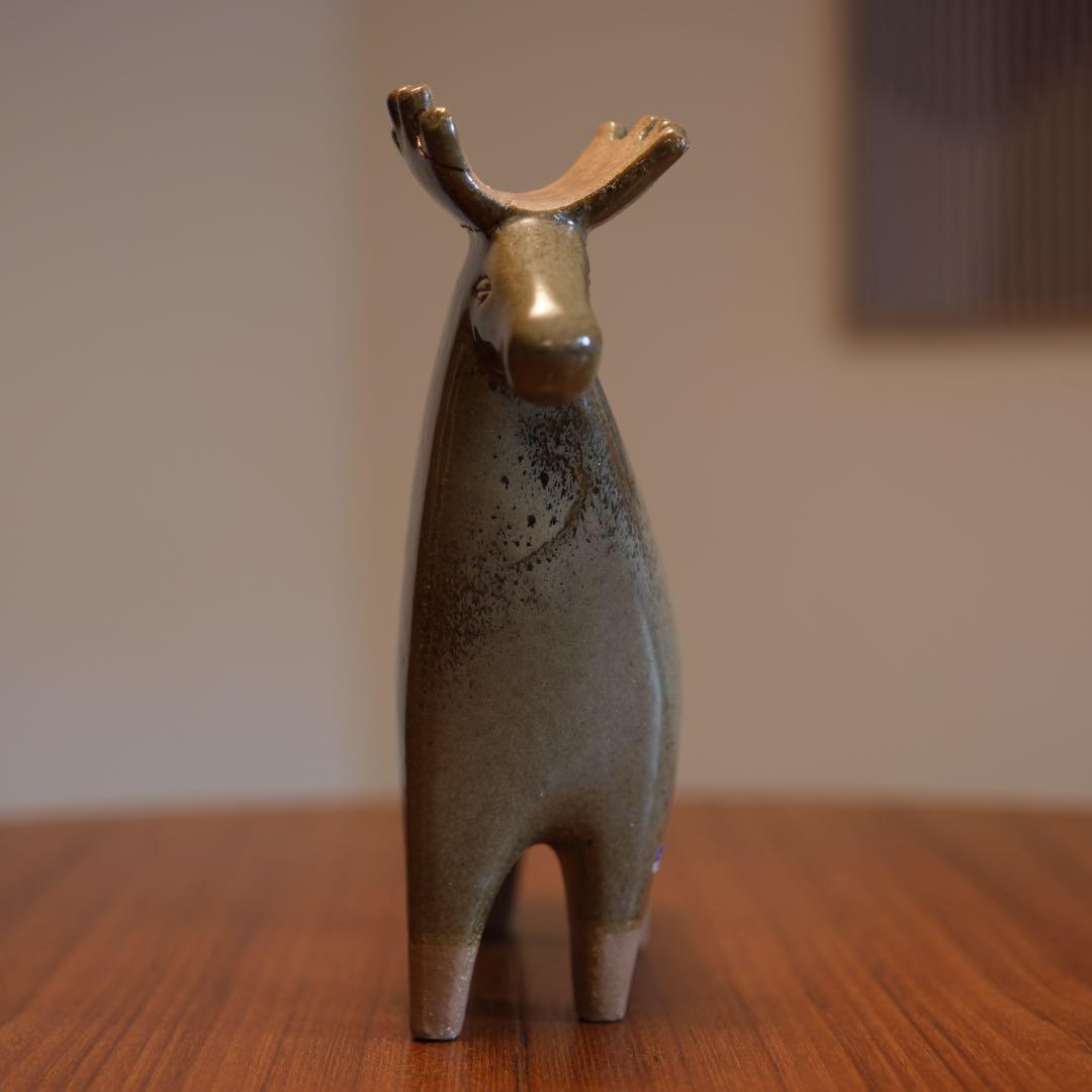 【ささ17】リサ・ラーソン 大きな動物園 ヘラジカ Lisa Larson