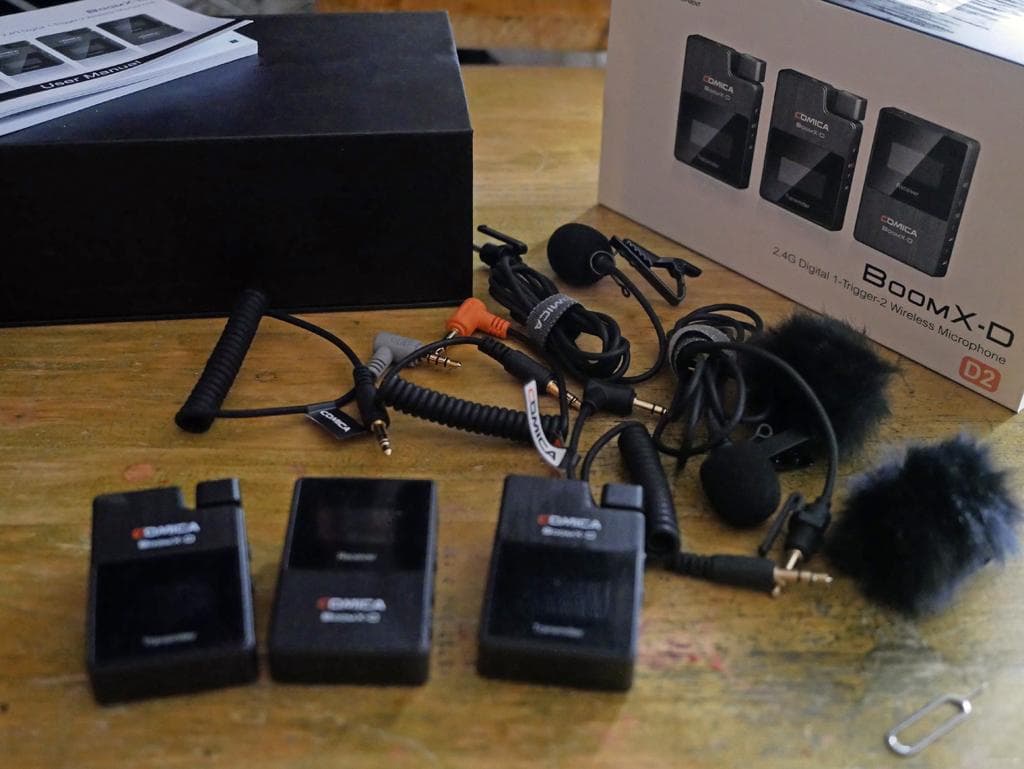 Comica BoomX-D ワイヤレスマイクシステム