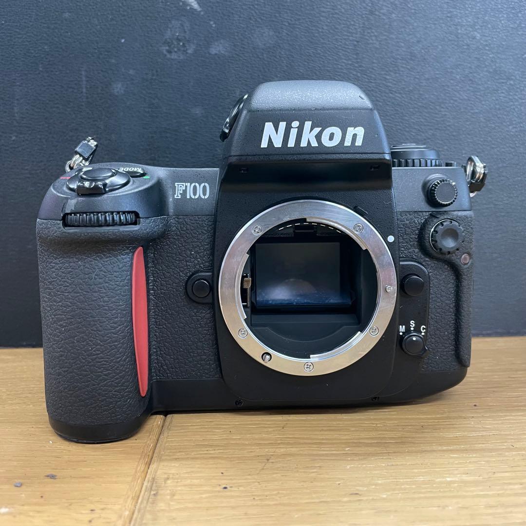 動作品 Nikon F100 フィルムカメラ 一眼レフ ボディ