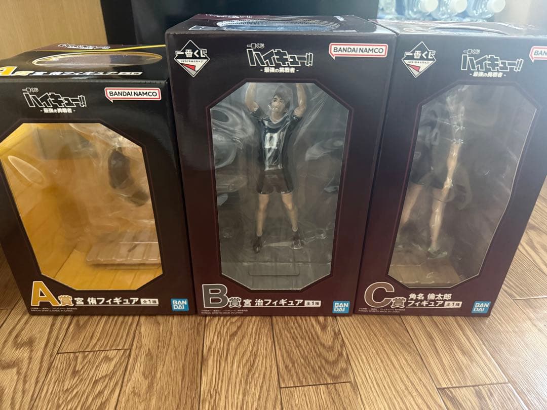 ハイキュー!! 一番くじ　フィギュア A B C 3体セット