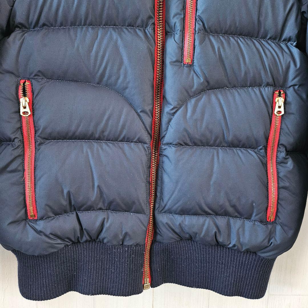 ラルフローレン☆ダウンジャケット POLO JEANS L ネイビー 0048