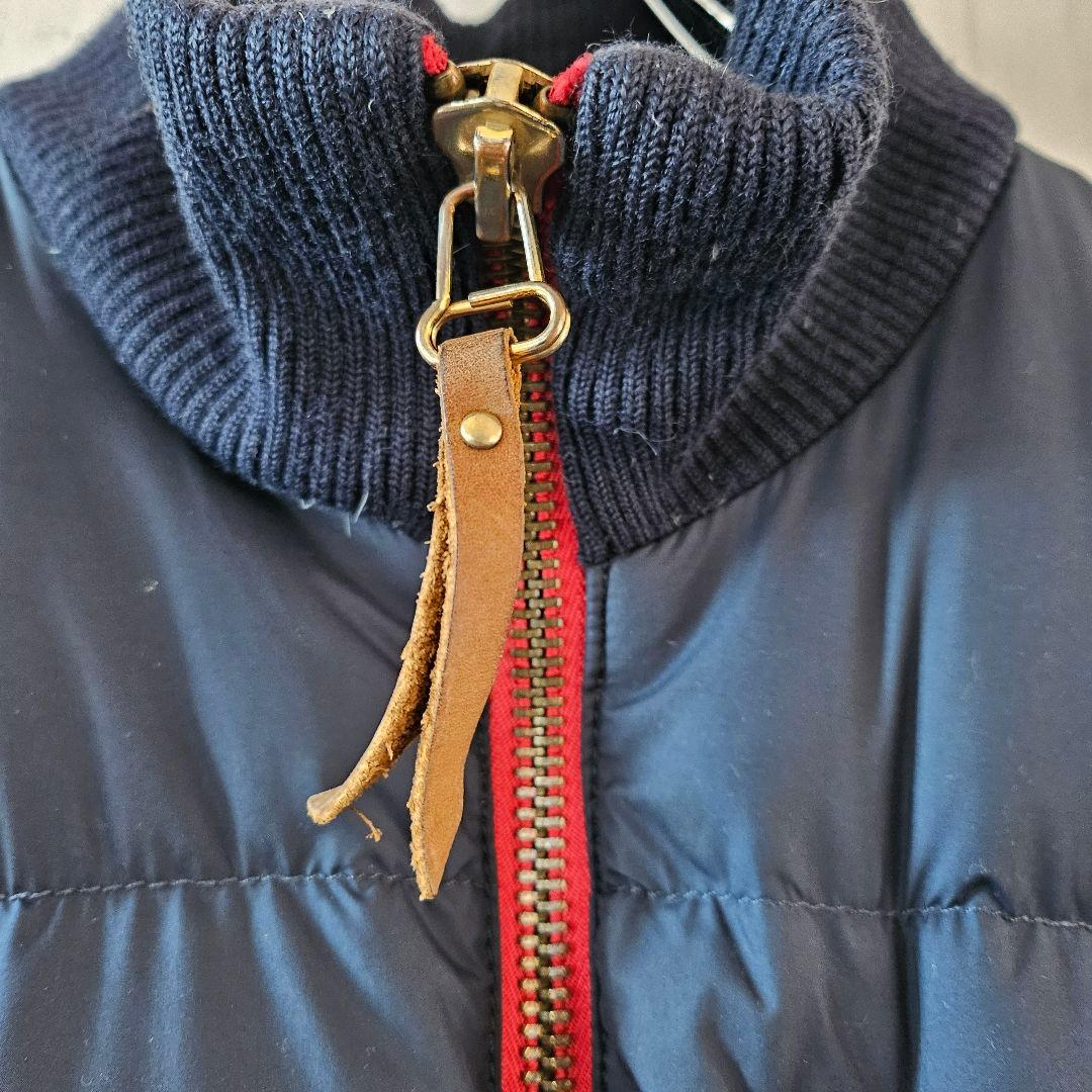 ラルフローレン☆ダウンジャケット POLO JEANS L ネイビー 0048