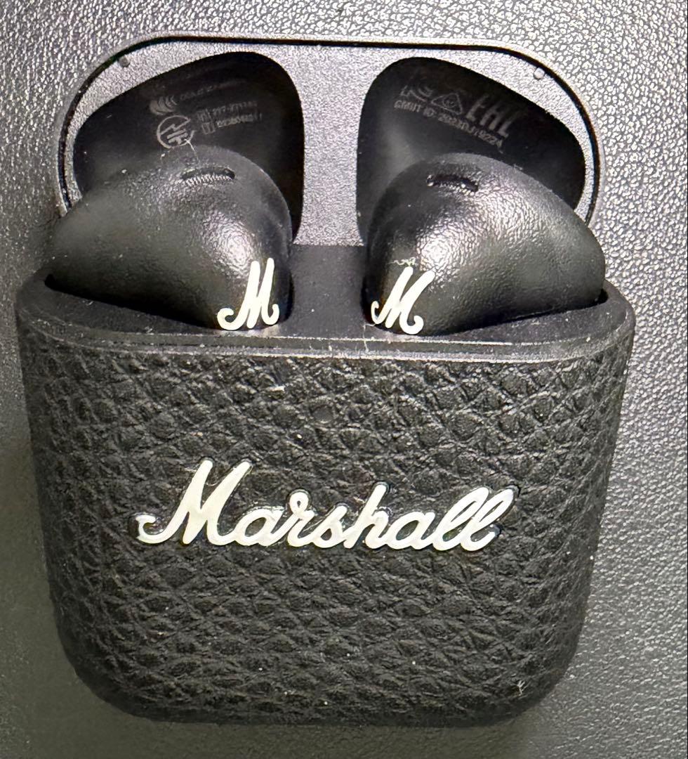 も*も様 正規品Marshall Minor IV ワイヤレスイヤフォン （保護