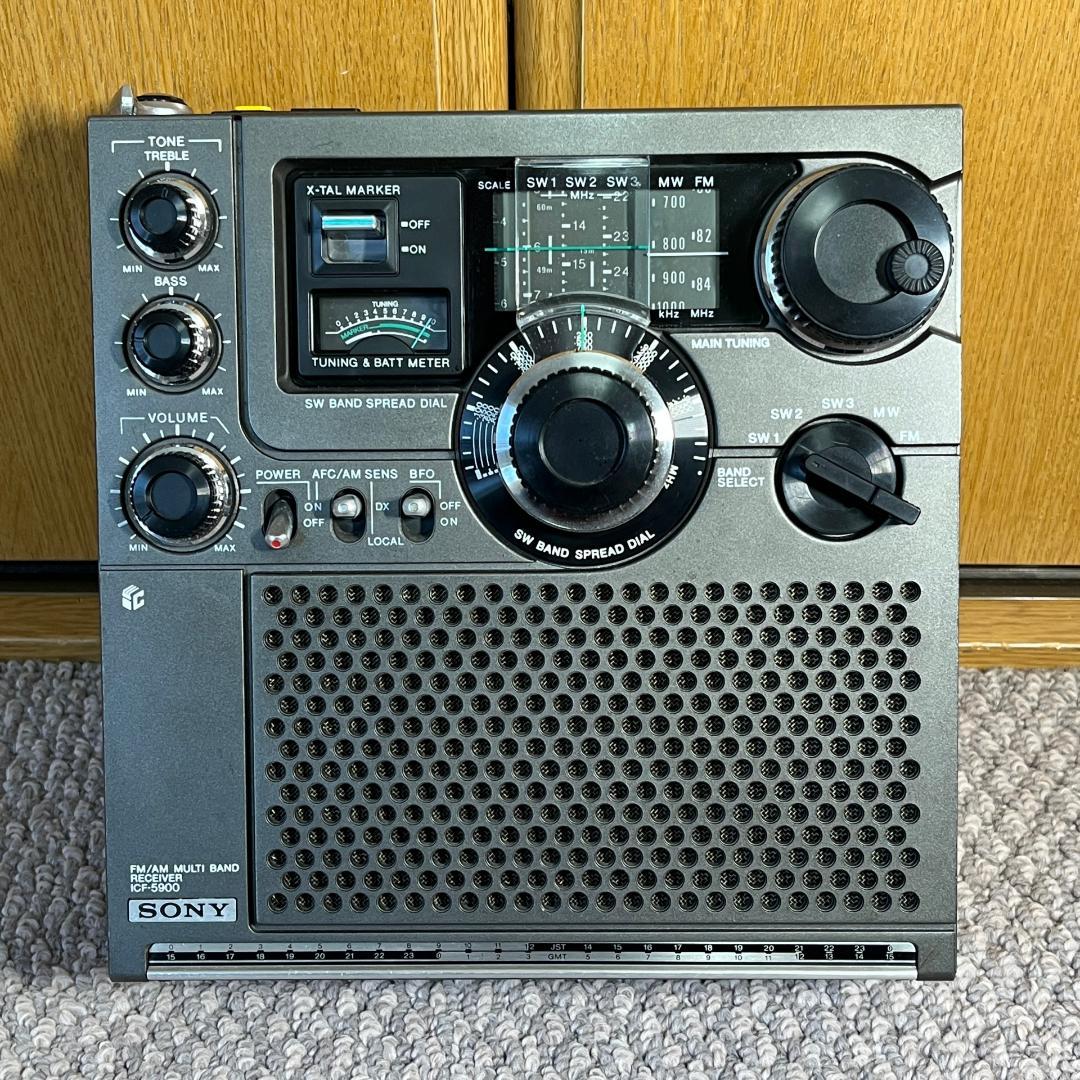 【後期型】SONY ICF-5900 ラジオ ソニー