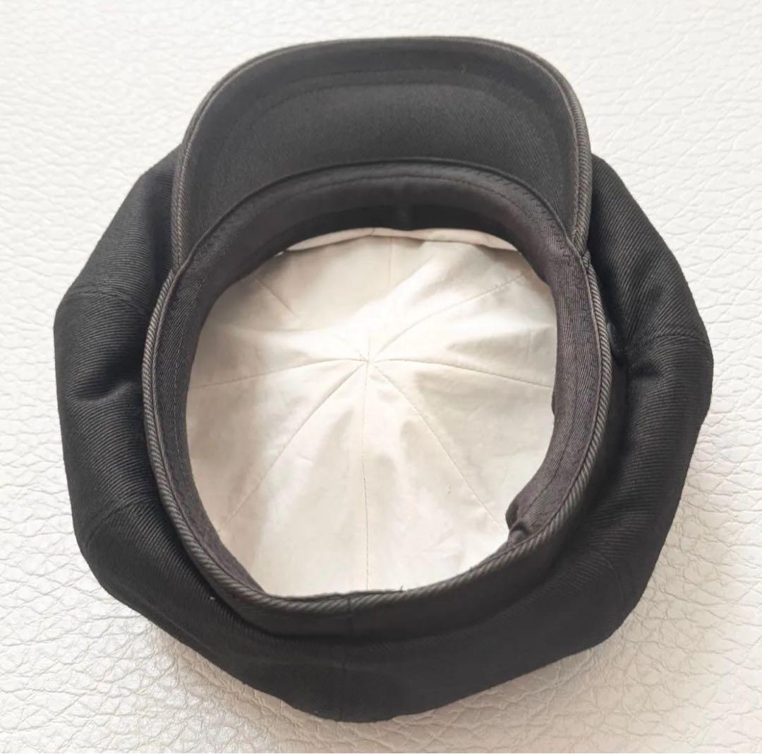 カワシマタカヒロ　CPH 黒 キャスケット 521TW ミディアム/ラージ