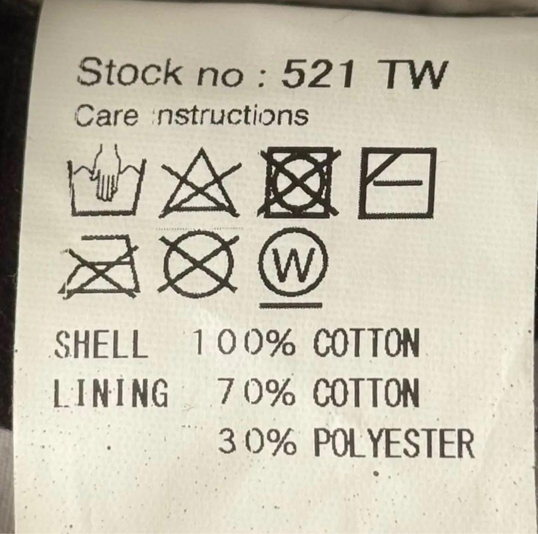 カワシマタカヒロ　CPH 黒 キャスケット 521TW ミディアム/ラージ