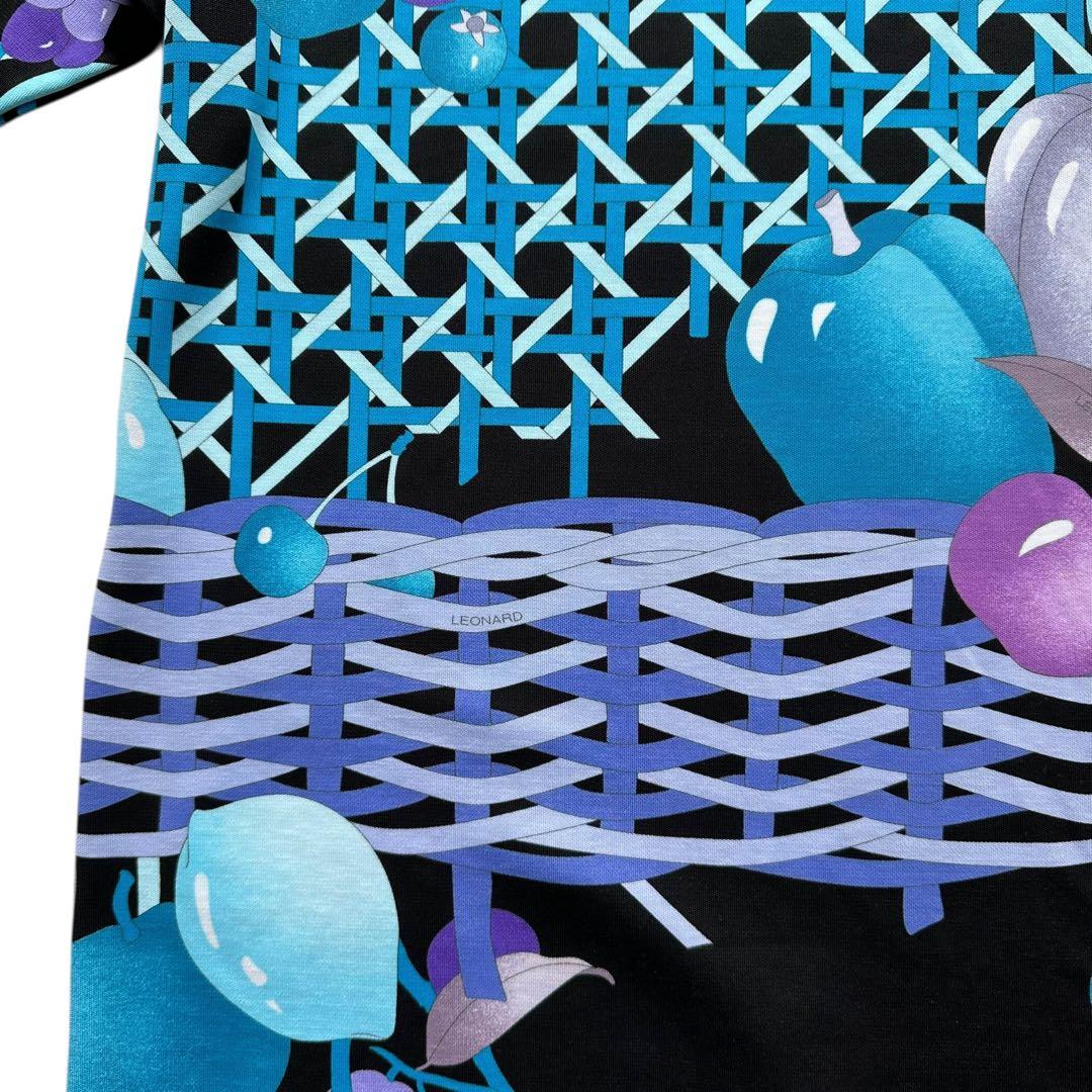 LEONARD SPORT フルーツ柄 チュニック 大きいサイズ 42