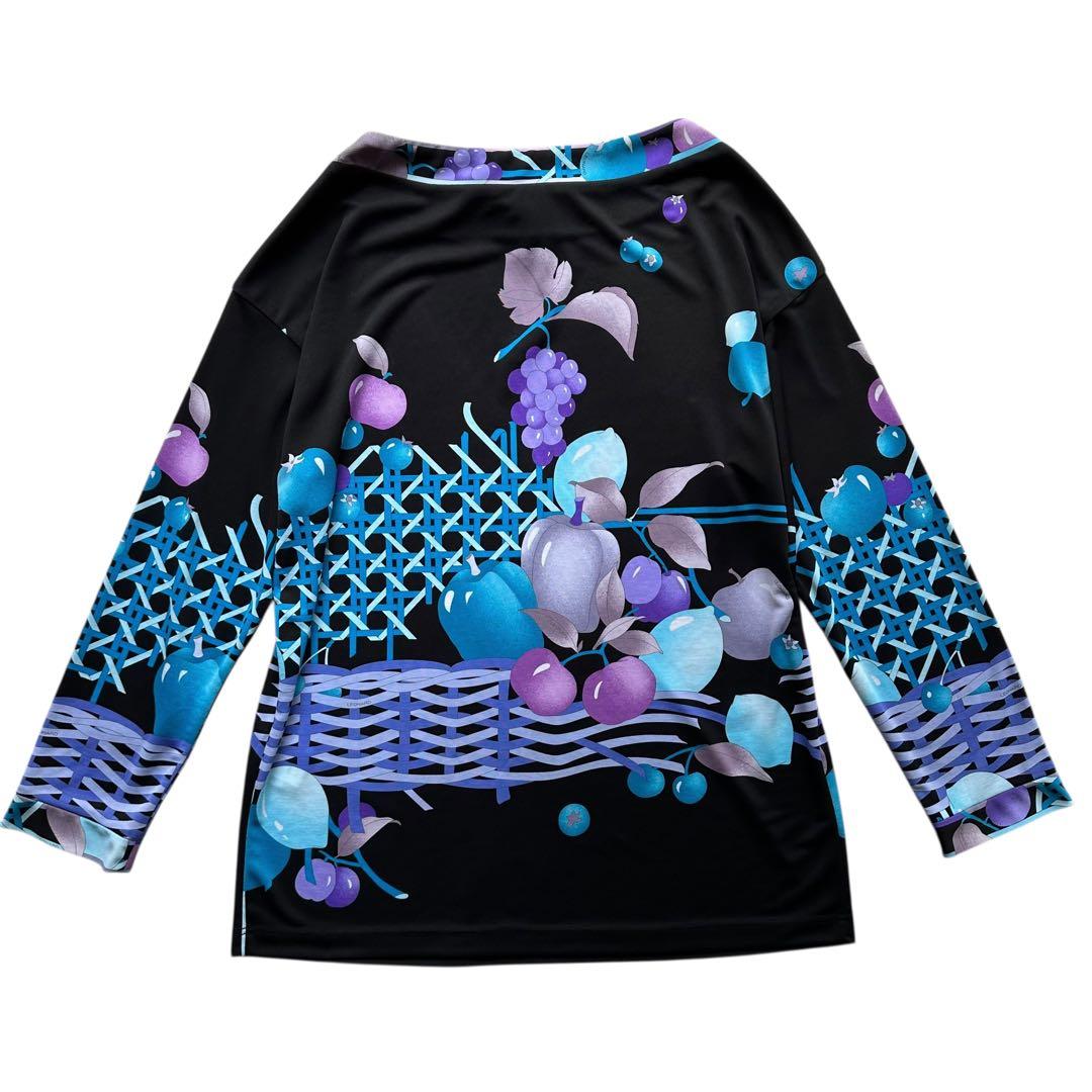 LEONARD SPORT フルーツ柄 チュニック 大きいサイズ 42