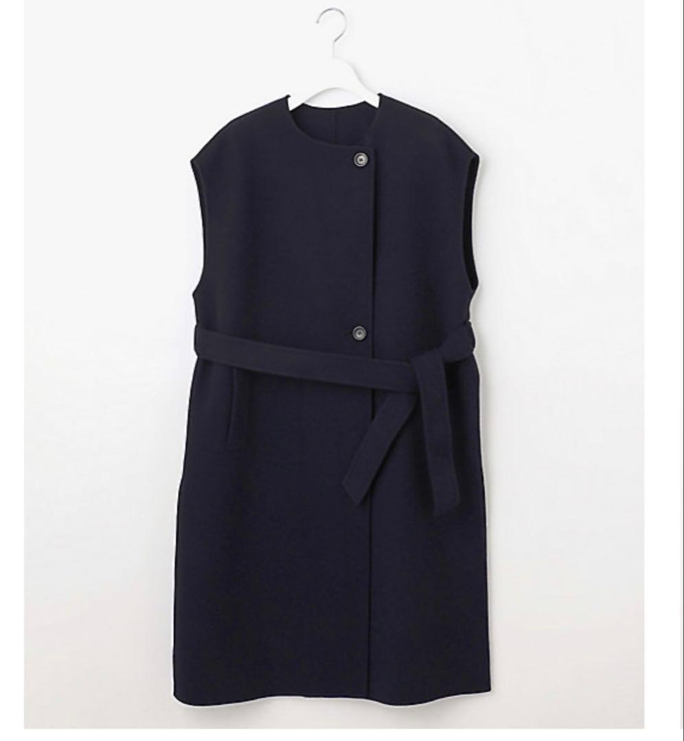 新品　23区 24AW S 小さいサイズ ウールリバー ジレ　ベスト