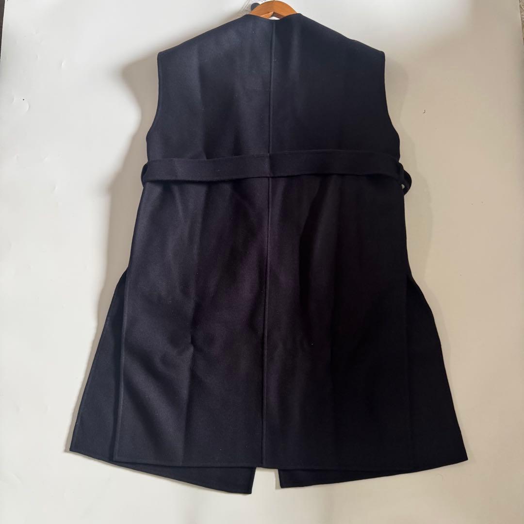 新品　23区 24AW S 小さいサイズ ウールリバー ジレ　ベスト