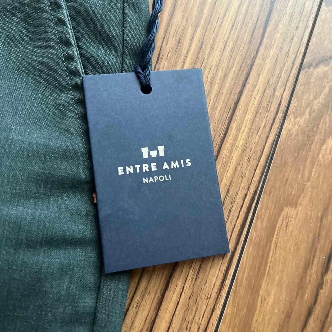 ENTRE AMIS グリーンスラックス サイズ31