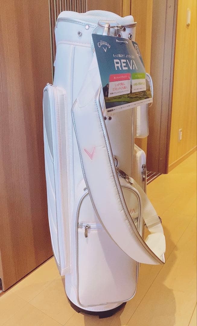 キャロウェイ Callaway REVA キャディバッグ ホワイト 新品未使用