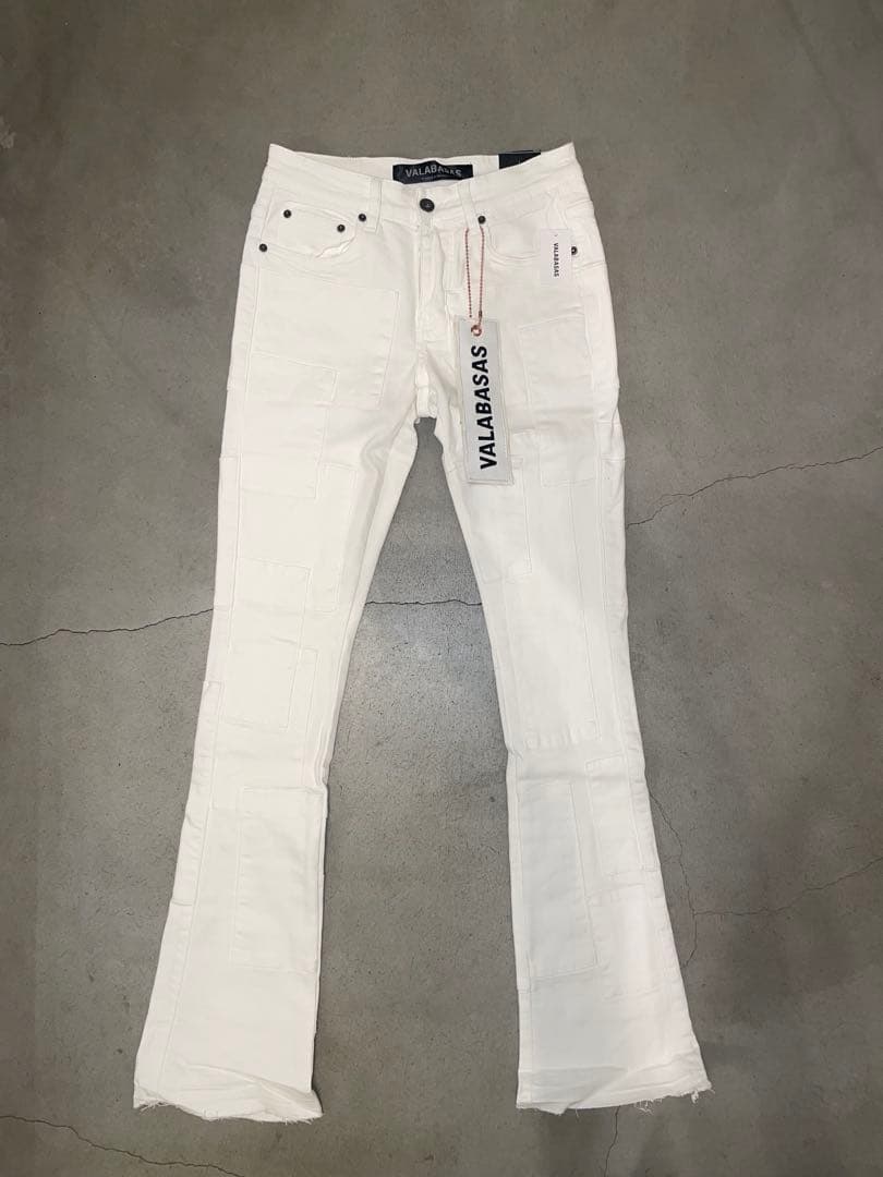 VALABASAS バラバサス ホワイト フレアデニム 29 新品未使用