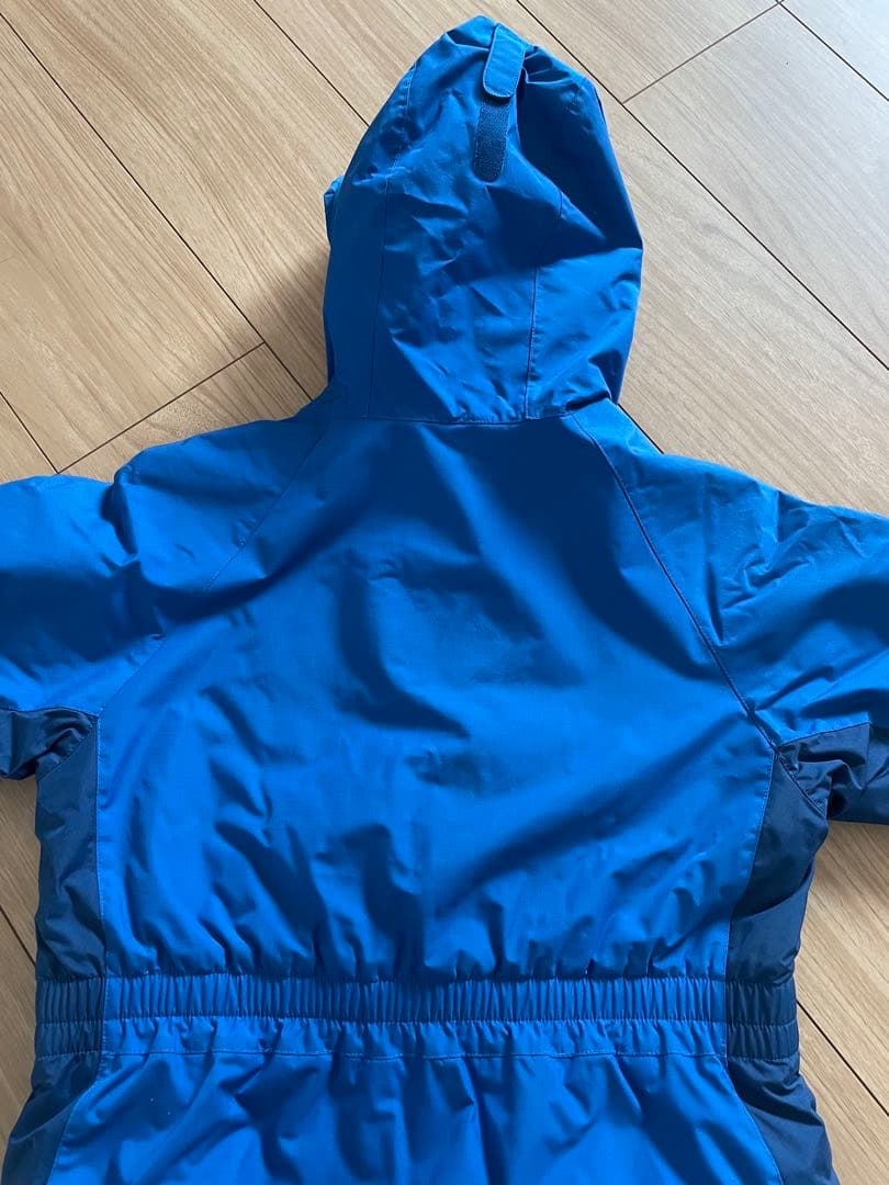 mont-bell 子ども用スキーウェア 青　120cm つなぎ　美品