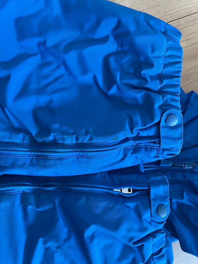 mont-bell 子ども用スキーウェア 青　120cm つなぎ　美品