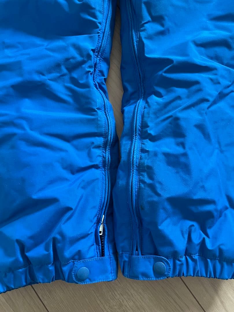 mont-bell 子ども用スキーウェア 青　120cm つなぎ　美品