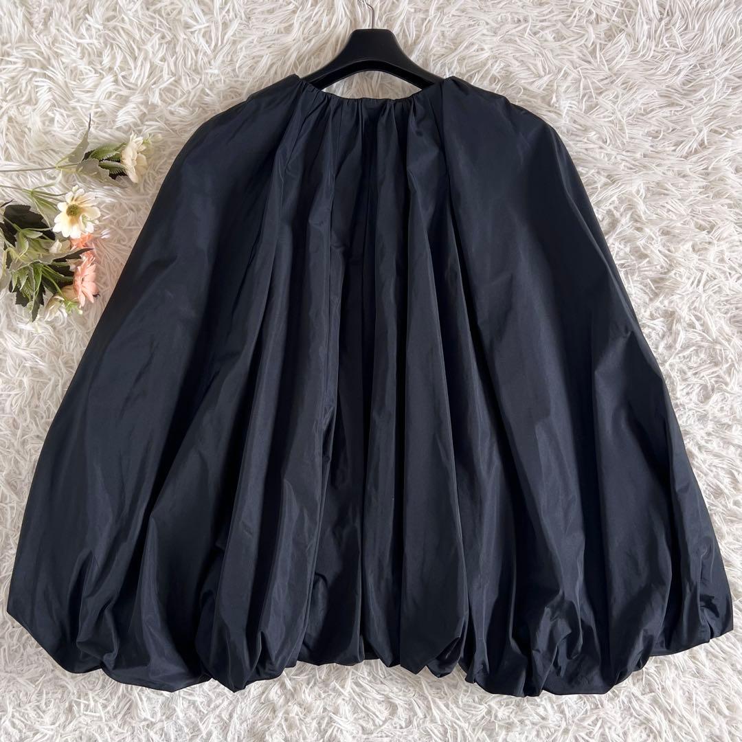 LE PHIL ルフィル ケープ バルーン ブルゾン ブラック