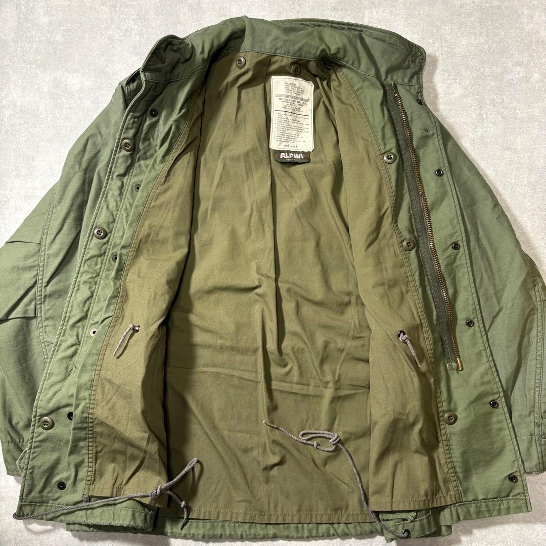 ⭐︎美品　米軍実物 US.ARMY M-65 3rd ブラス　S-R