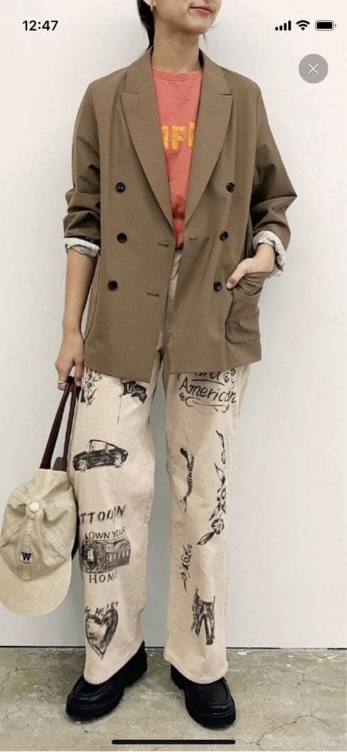 rakugaki 1984×FRAMeWORK×PAYDAY 別注パンツ