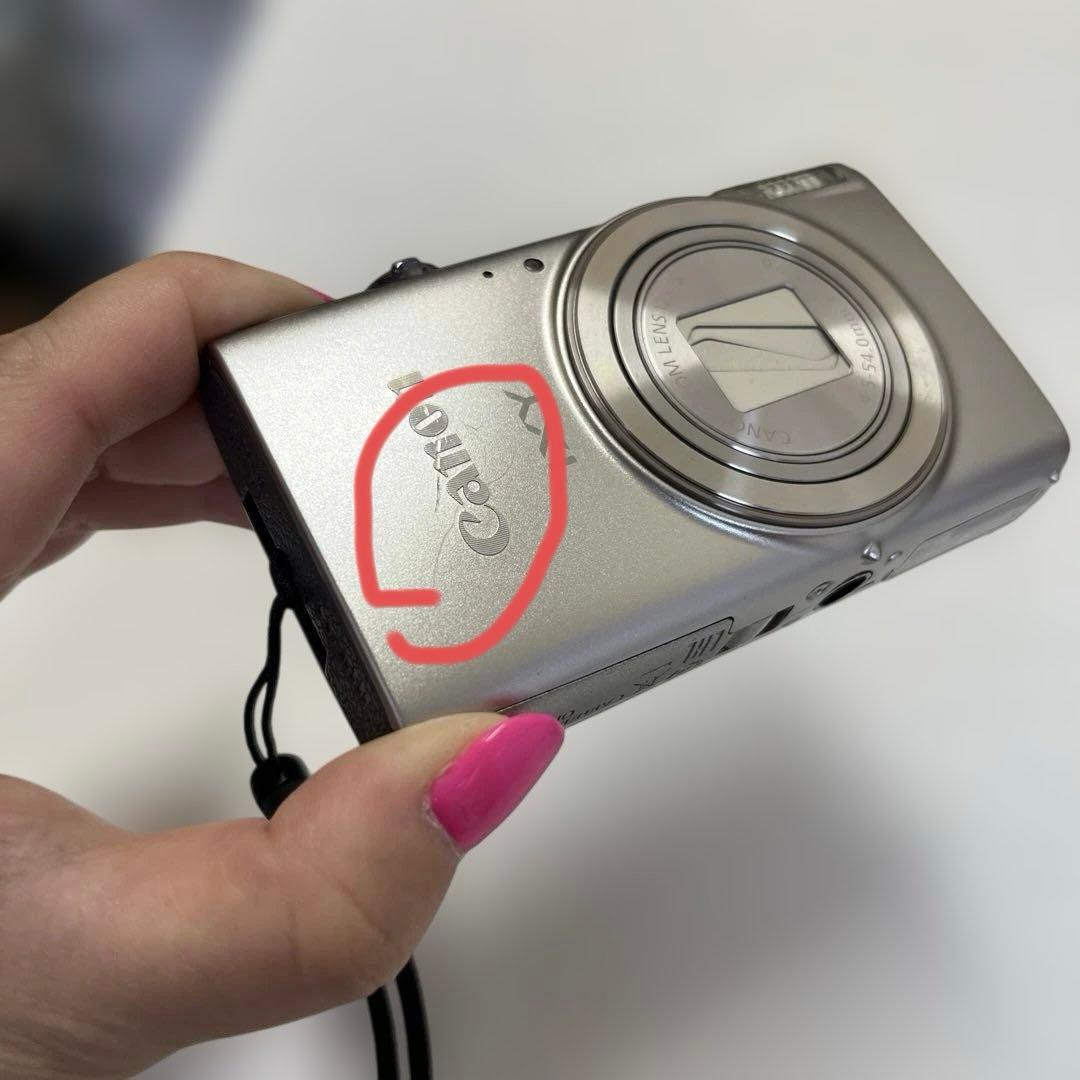 Canon IXY 650 シルバー コンパクトデジタルカメラ キャノン