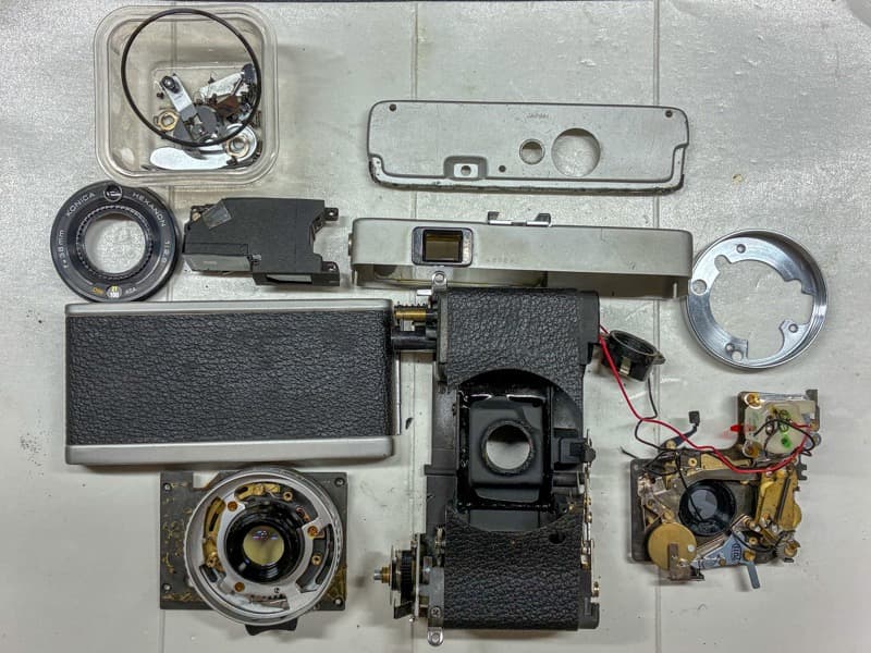 【整備品】KONICA C35 コニカ 美品