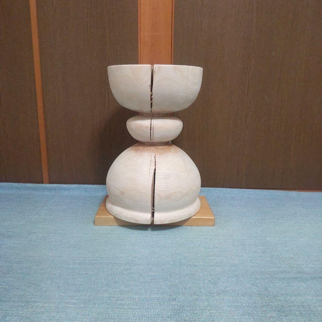 ヒバ丸太椅子 スツール