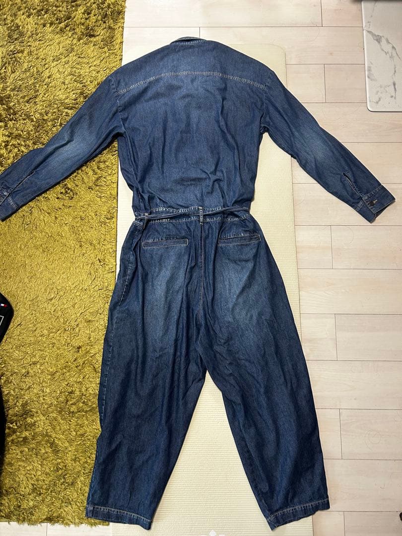 glamb インディゴデニム オーバーオール