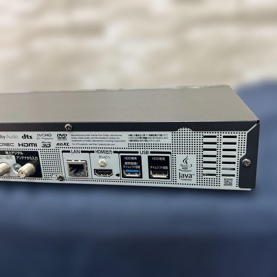 【美品】REGZA DBR-M4010 HDD内蔵ブルーレイレコーダー