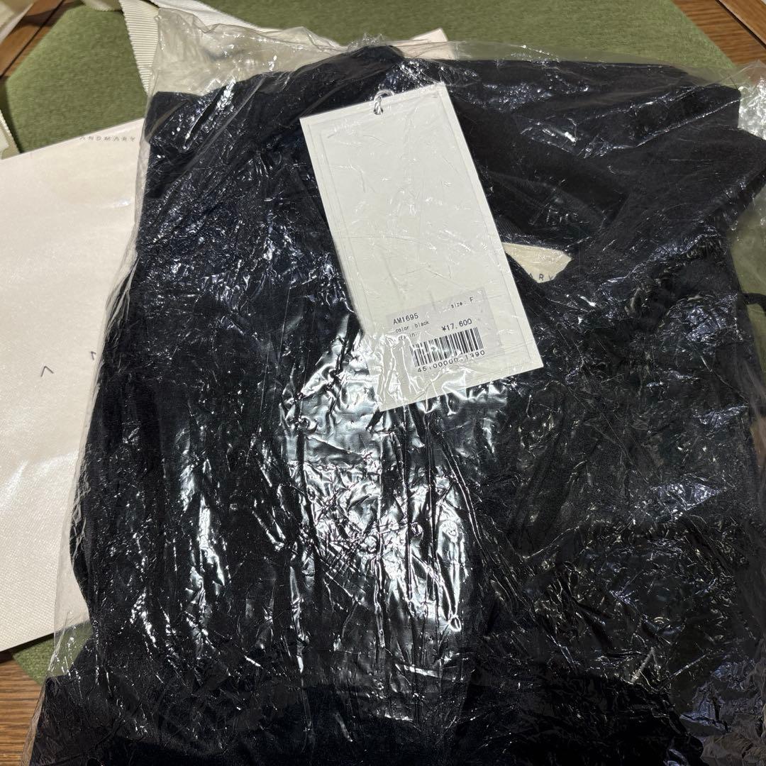 andmary Daisy velour mini dress 新品未開封