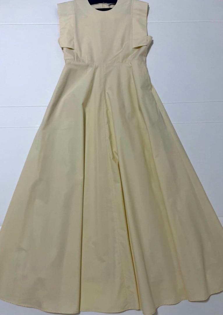 ワンピース CLANE SQUARE SLEEVE ONEPIECE