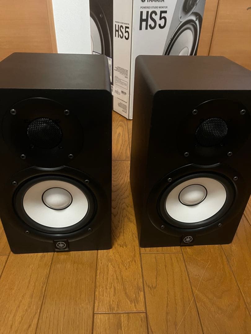 YAMAHA HS5 ペア TRS-XLRケーブルセット スピーカー
