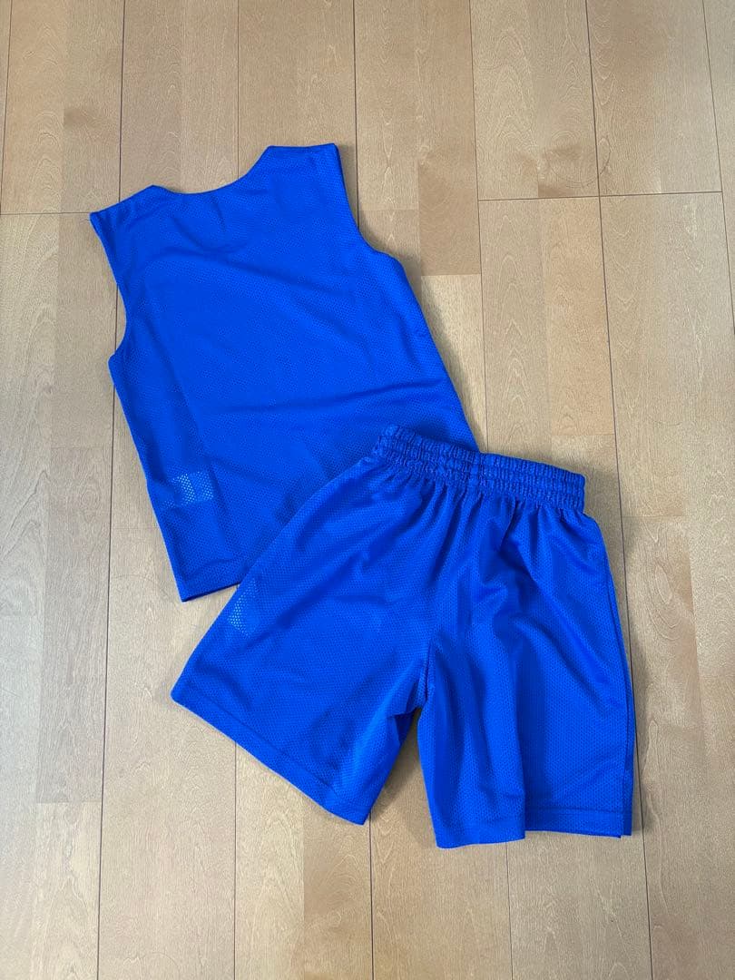 お値下げ！バスケットスクールハーツ　ユニフォーム130サイズ　上下