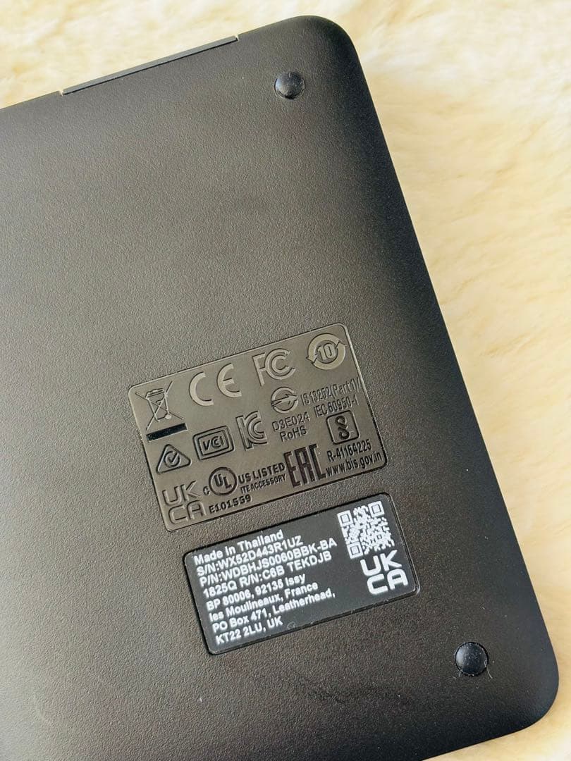 外付けハードディスク・ドライブ WD Elements Portable HDD 6TB