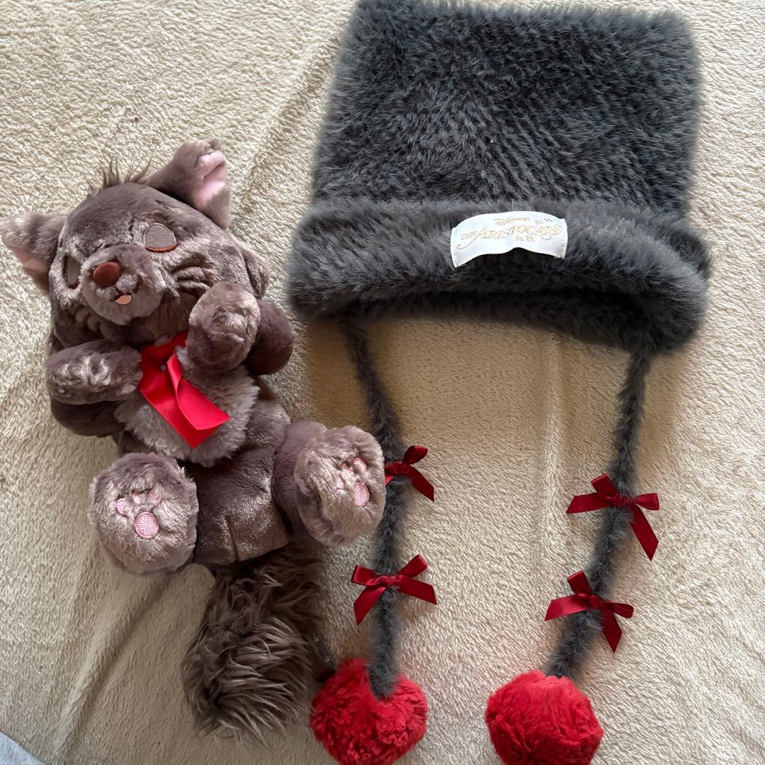 おしゃれキャット　ベルリオーズ　帽子　ニット　ポーチ　ショルダー　セット