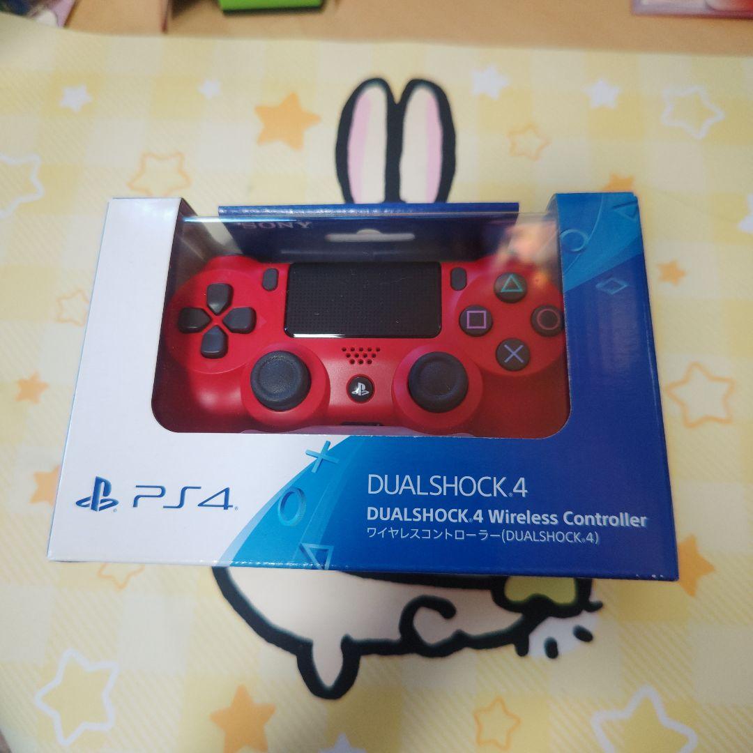 （新品未開封完品）DUALSHOCK4　PS4コントローラーMagmaRed1点