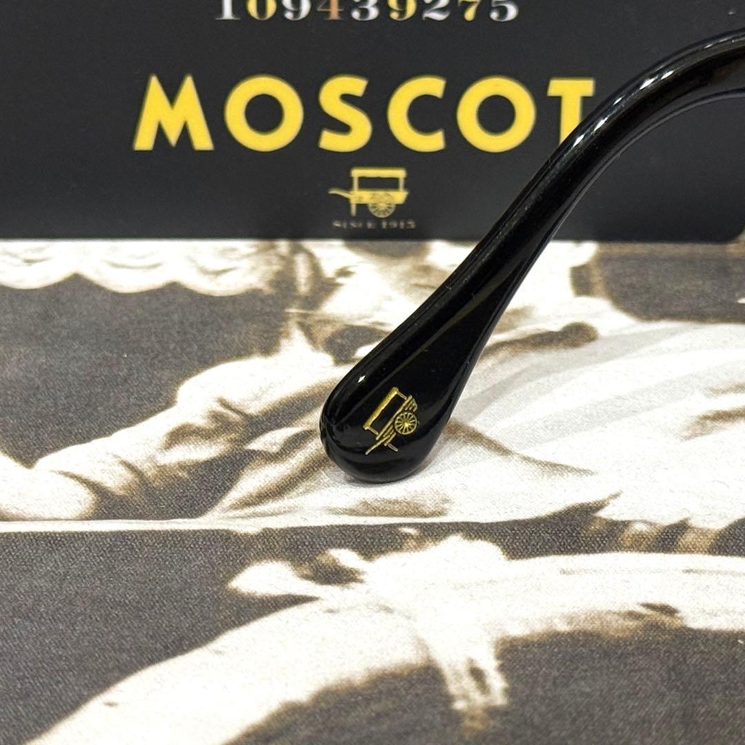 【極美品】正規品 モスコット レムトッシュ 49 ブラック 新品調光グレーレンズ