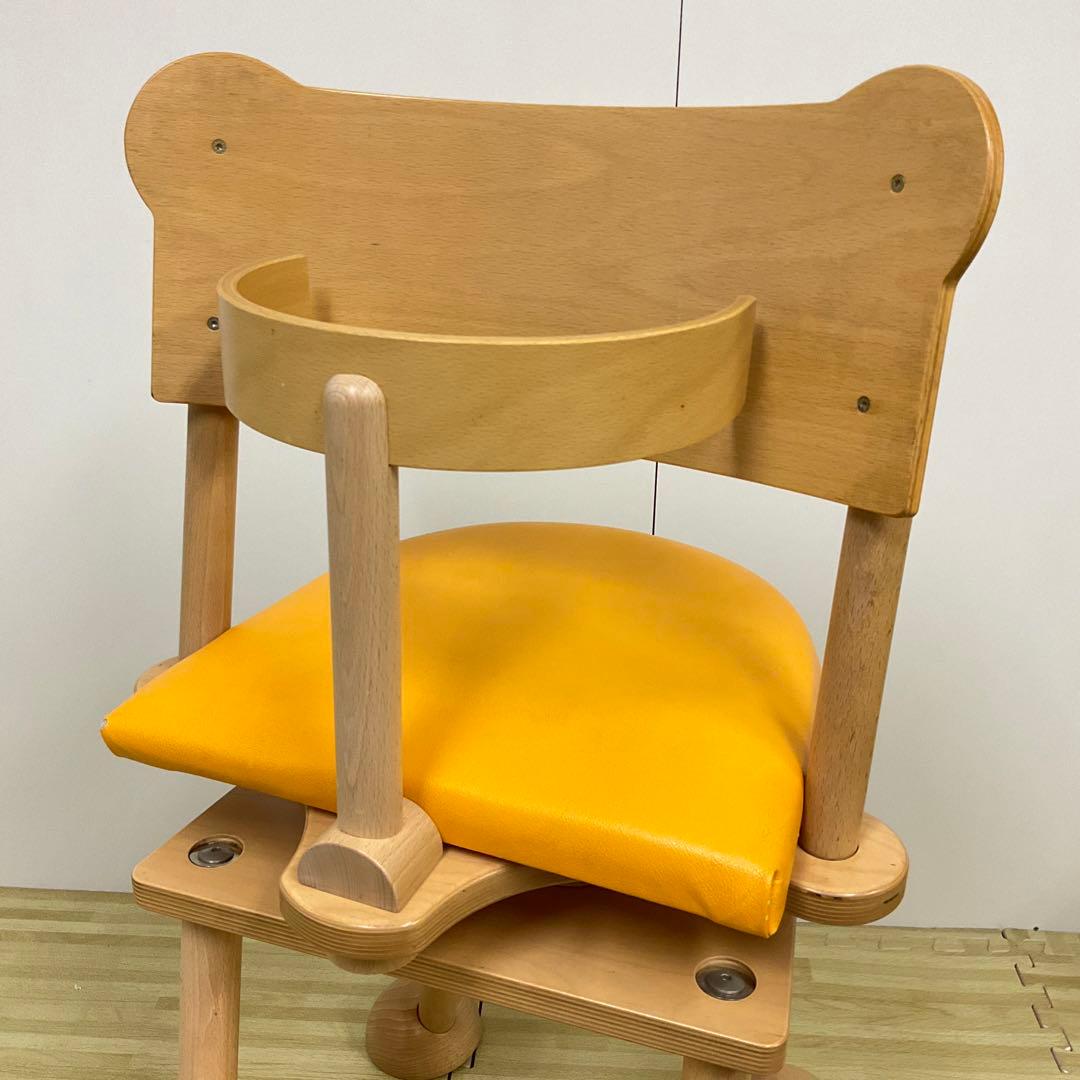 ①ドイツ ティムキッド社 成長椅子 Mobo モボチェア 木製ハイチェア
