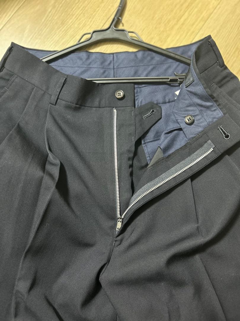 1994 COMME des GARÇONS ネイビー2タックスラックス M