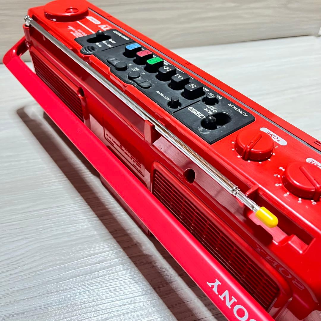 上*創様 【希少品】SONY SPORTS CFS-V75 レッド