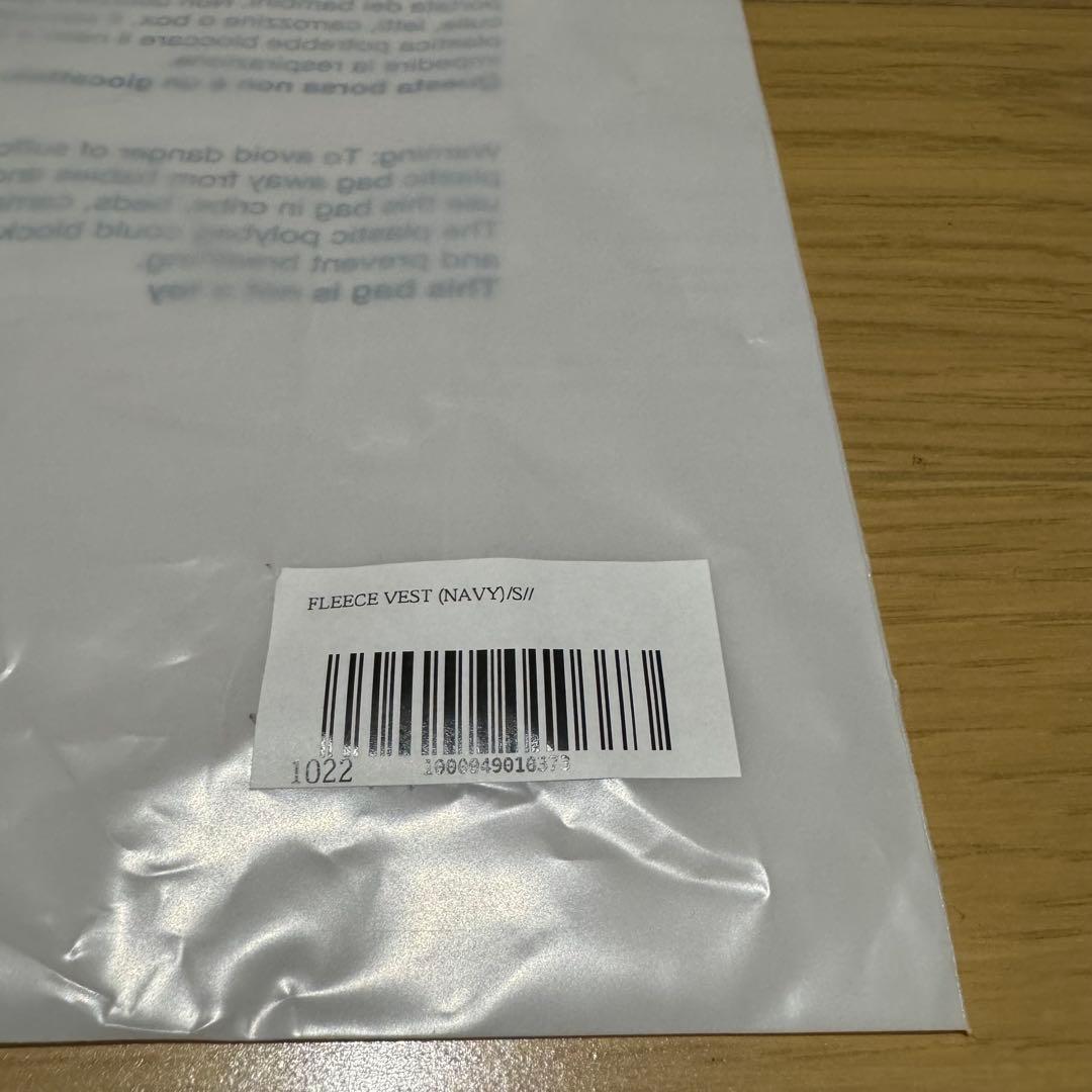 nachi様 ENNOY PROFESSIONAL FLEECE VEST