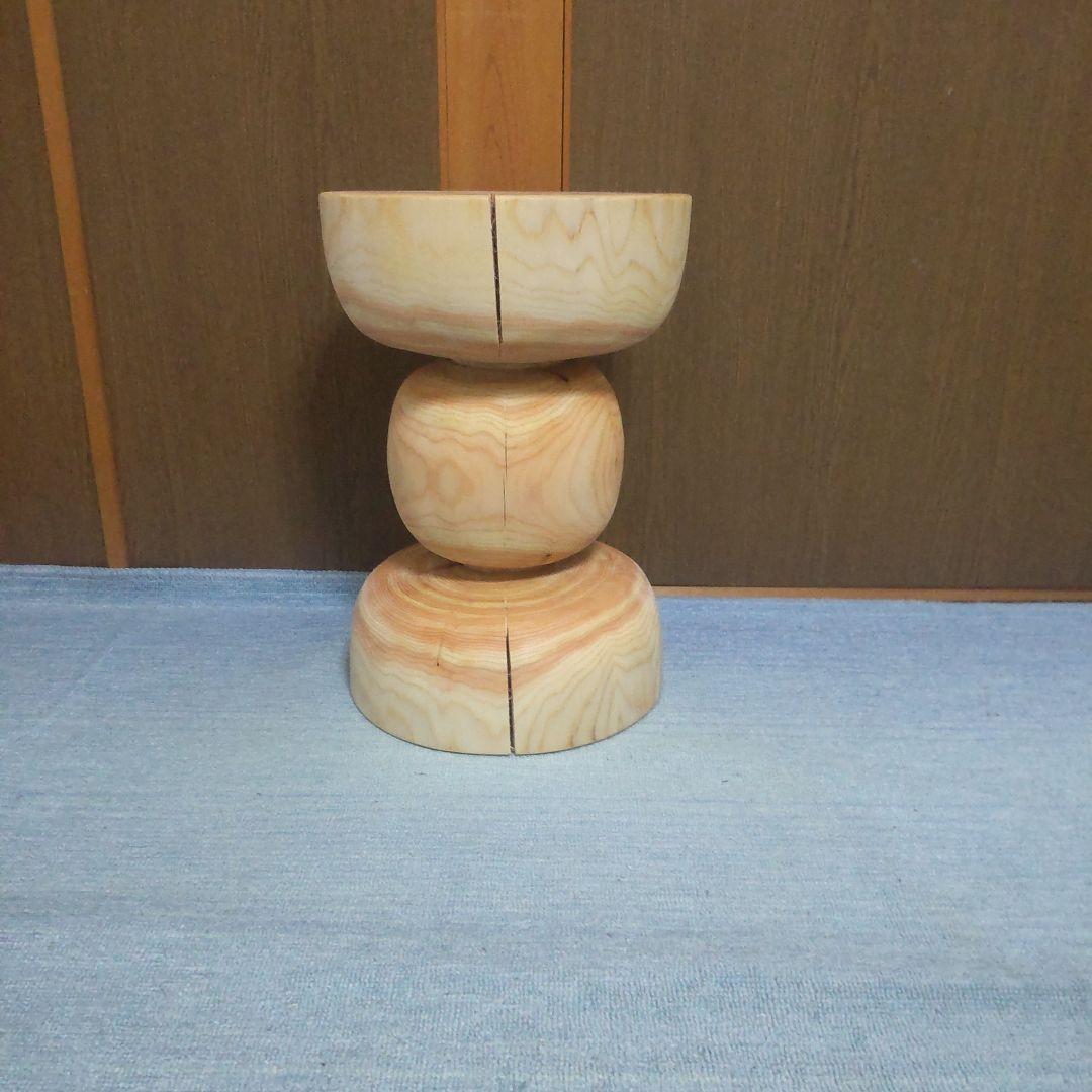 あらあらさん専用檜丸太椅子 スツール