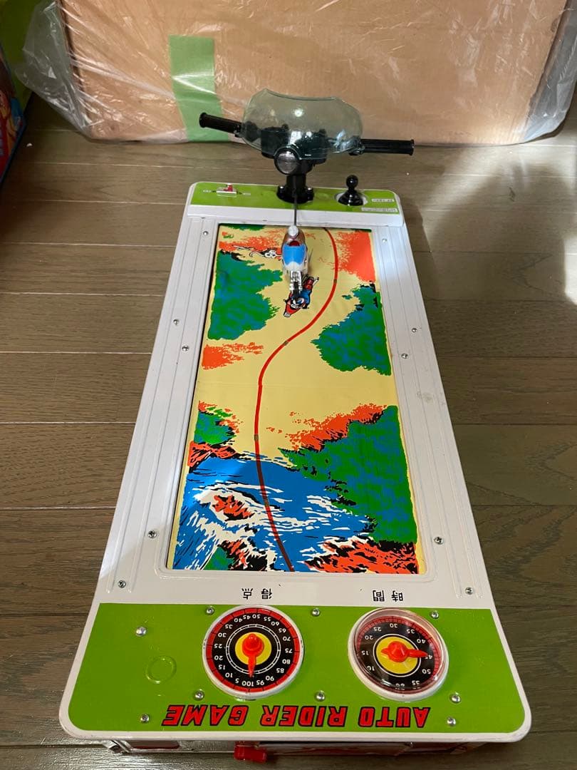希少　バンダイ　オートライダーゲーム　レトロ　電動　動作確認済み
