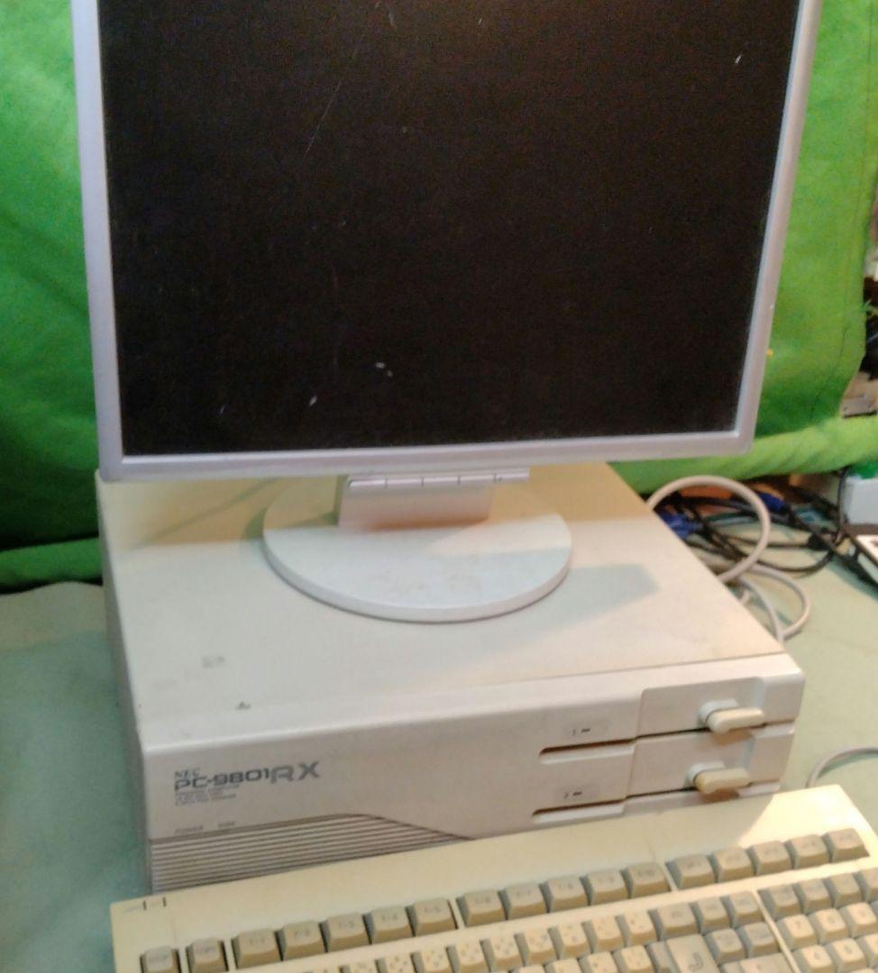 ◆NEC PC-9801RX21 訳あり奉仕品 5インチ2ドライブ ジャンク